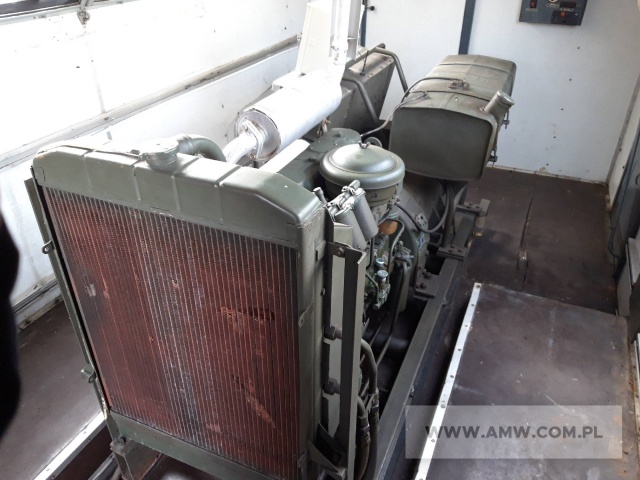 Zespół spalinowo elektryczny PAD-36-3/400R (36 kW, 3x400 V, 50 Hz, zabudowany w nadwoziu typu SARNA) 